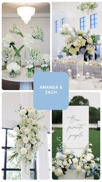 Amanda + Zach classic affair at The Boxwood Manor